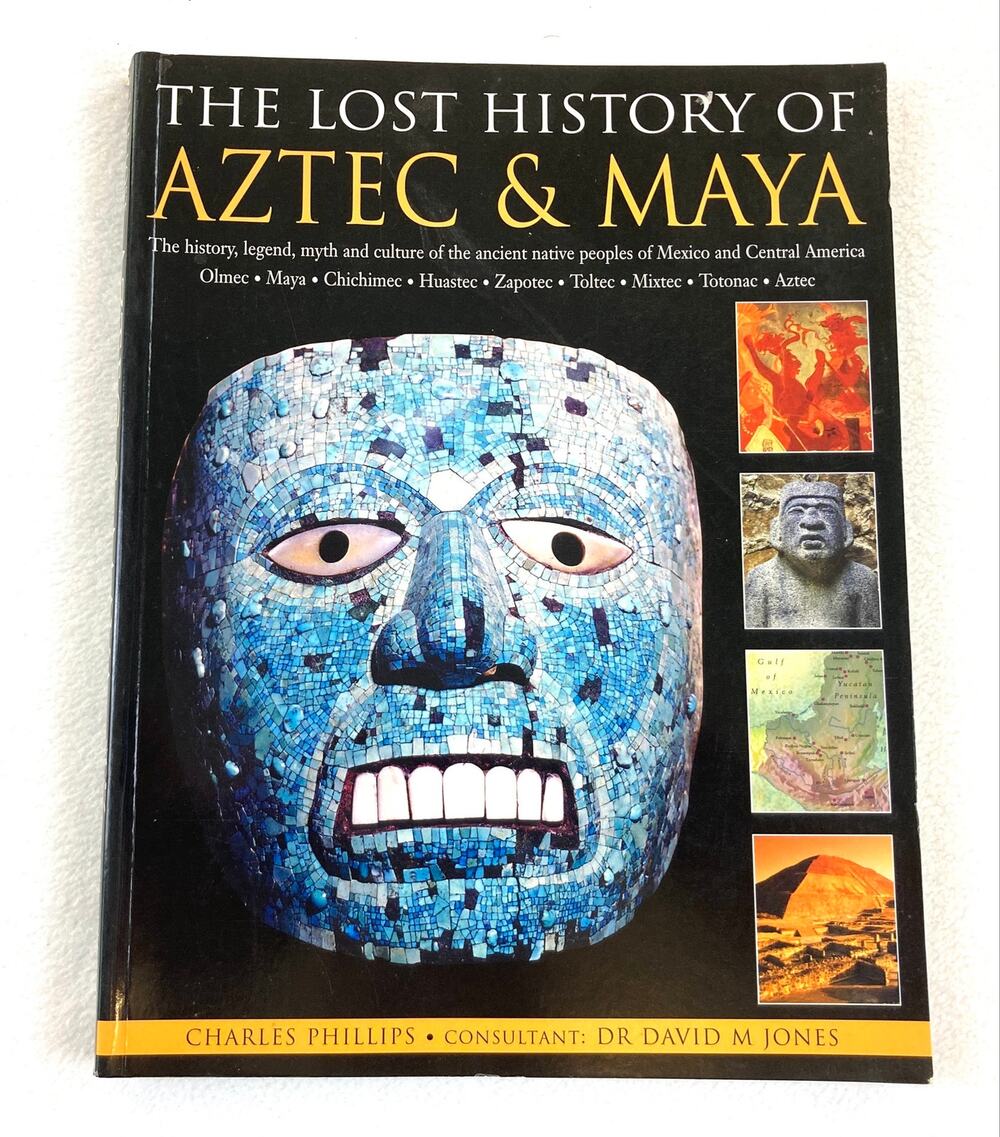 The Lost History of Aztec and Maya Vintage Paperback Book 9781844775088